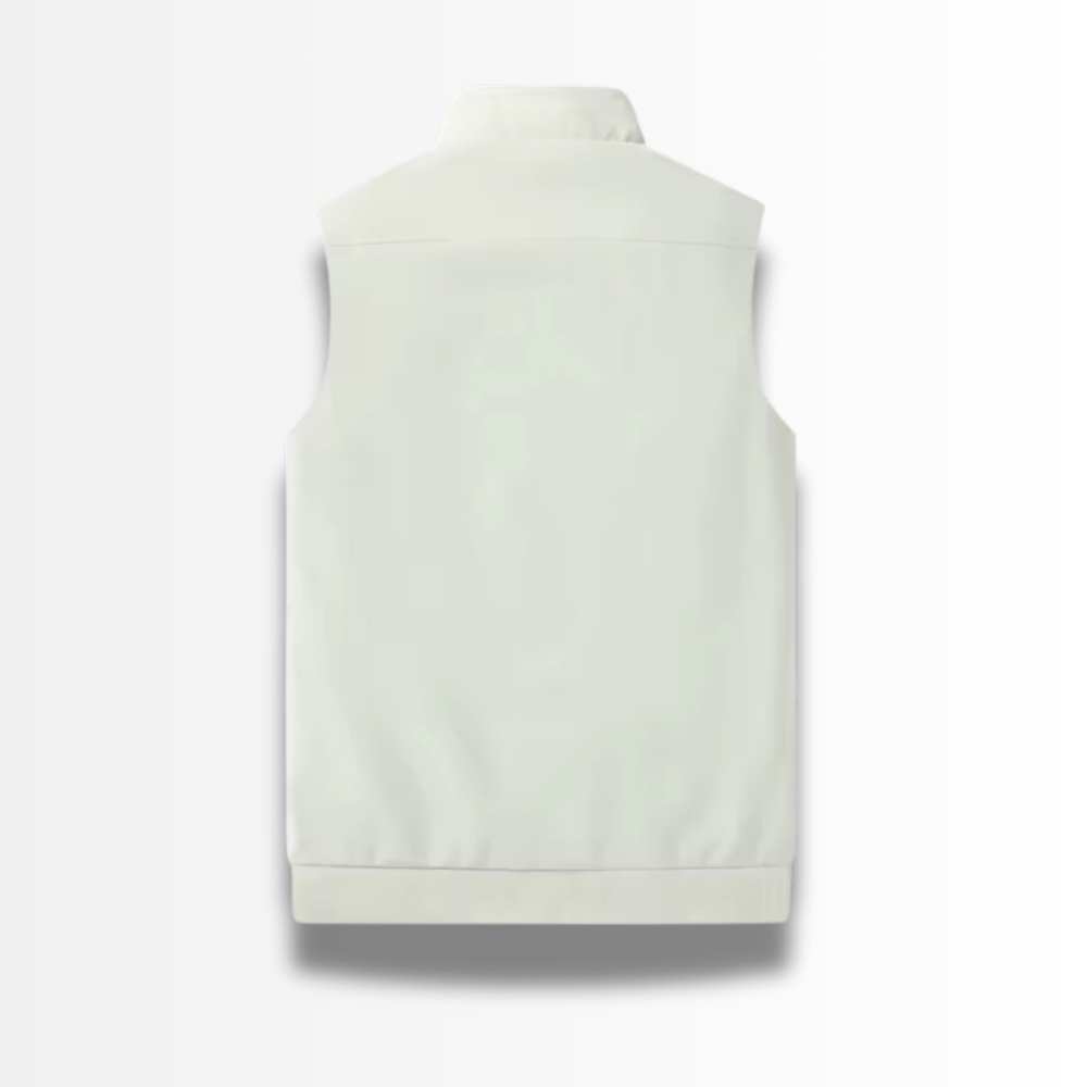 Fabio - Solid Zipper Vest