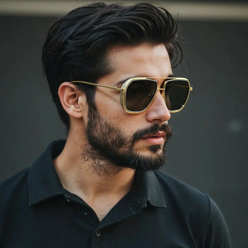Libertà - Metal Aviator Sunglasses