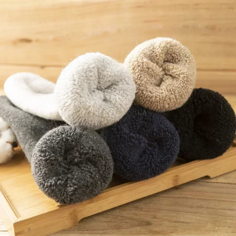Vita - Chaussettes moelleuses en laine mérinos (3 paires)
