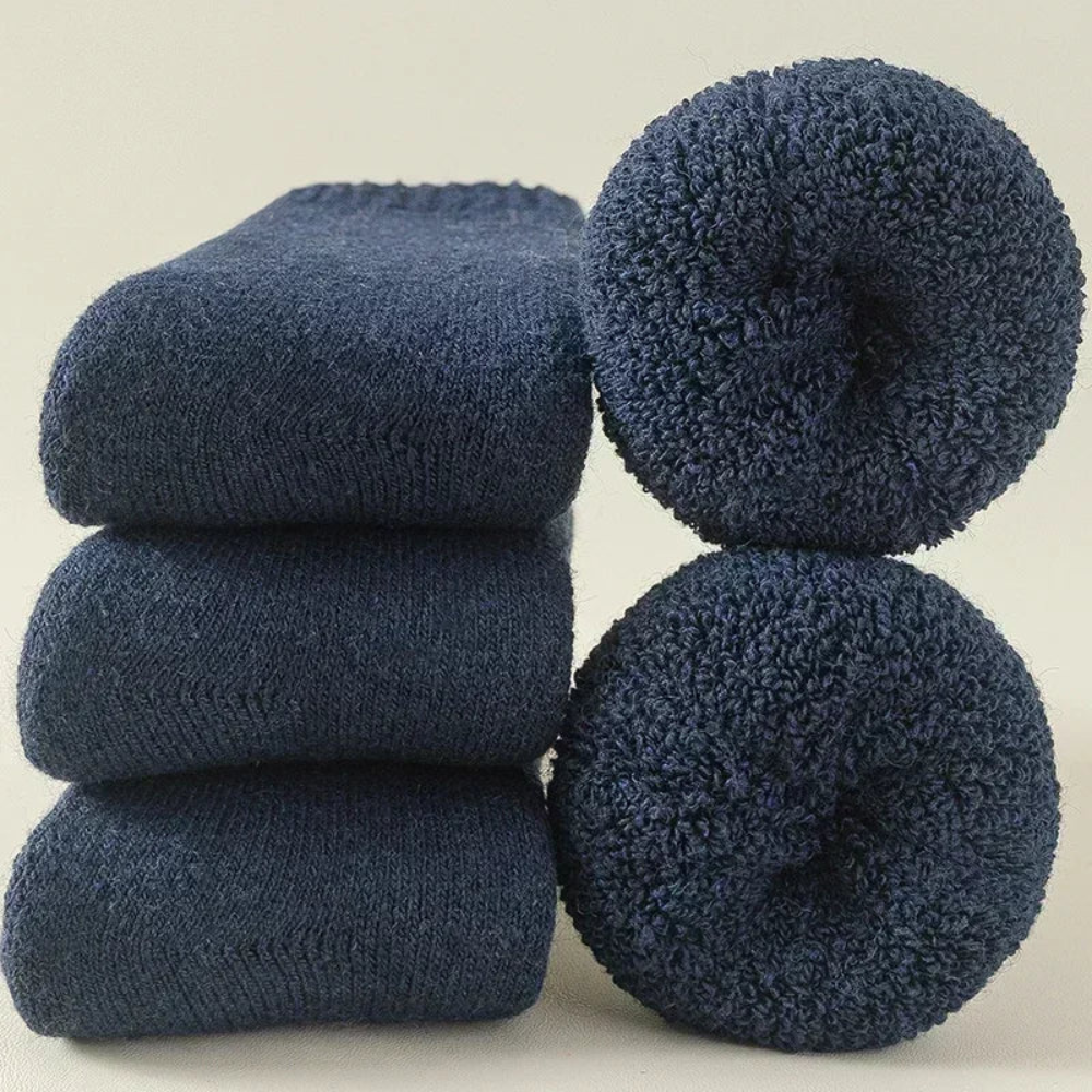 Vita - Chaussettes moelleuses en laine mérinos (3 paires)