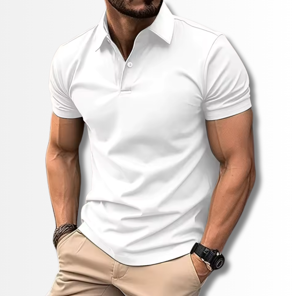 Luigi - Cotton Slim Fit Polo