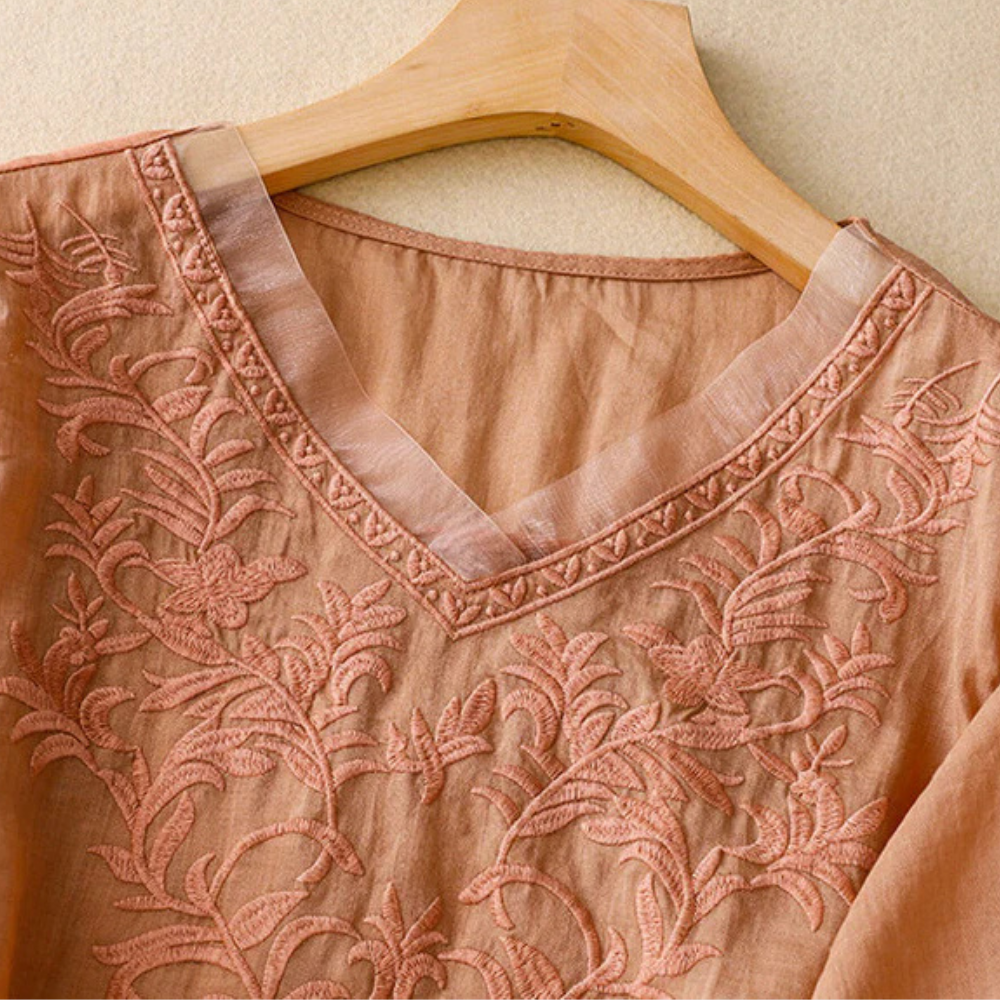 Desirè Cotton-Linen Shirt