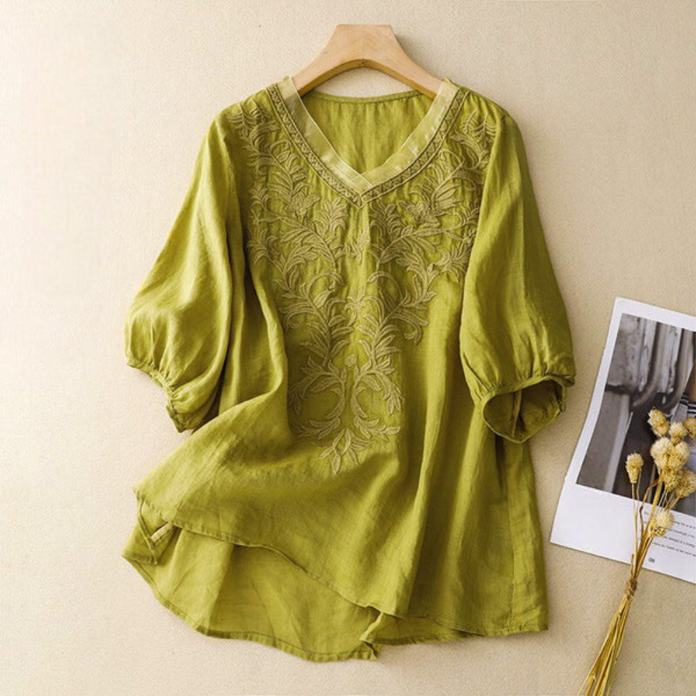 Desirè Cotton-Linen Shirt