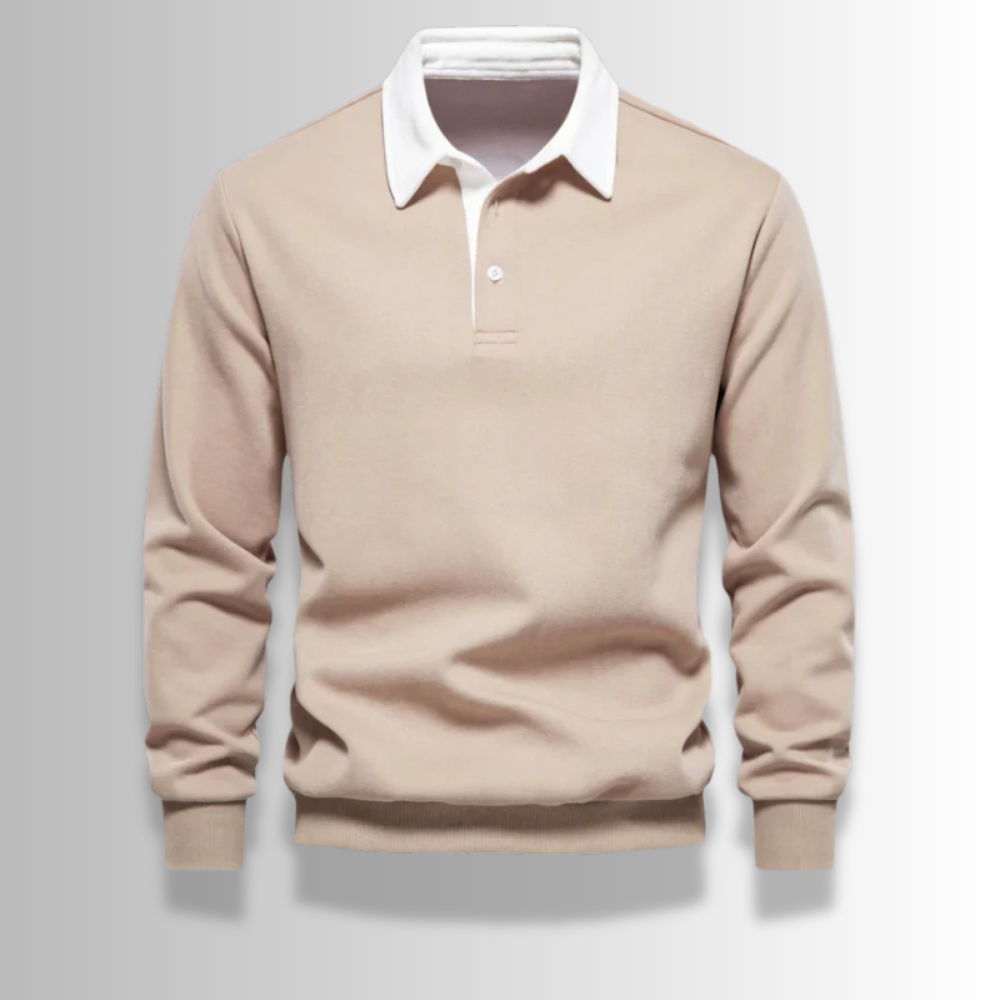 Andrea - Collins Polo Collar Sweater