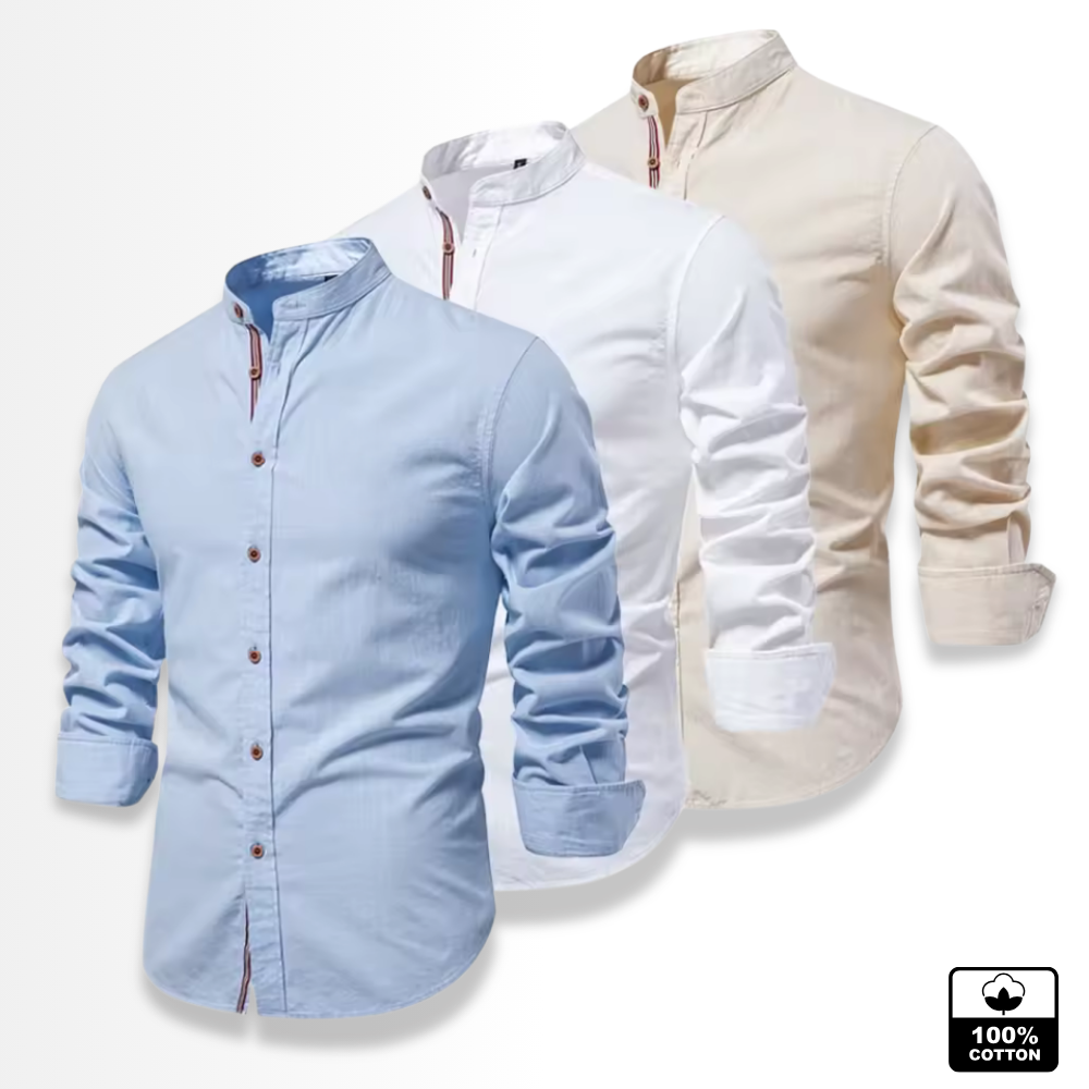 Fabio - Men's 100% Cotton Shirt