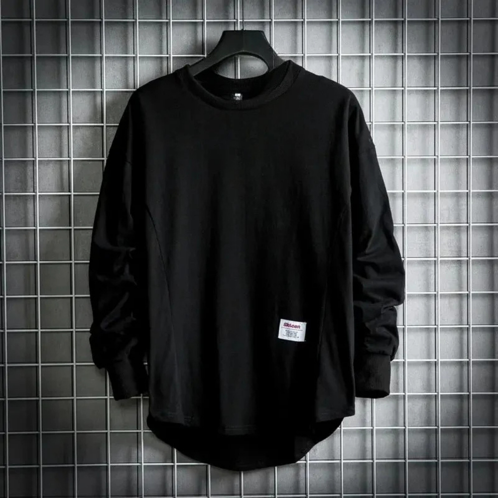 Saverio - Sweat-shirt ras du cou de qualité supérieure