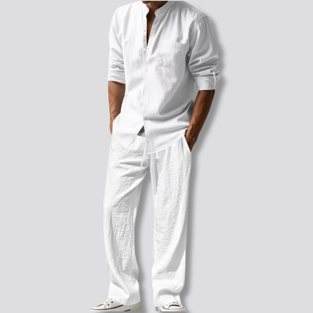 Sergio - Men's Breathable Shirt and Pants Set