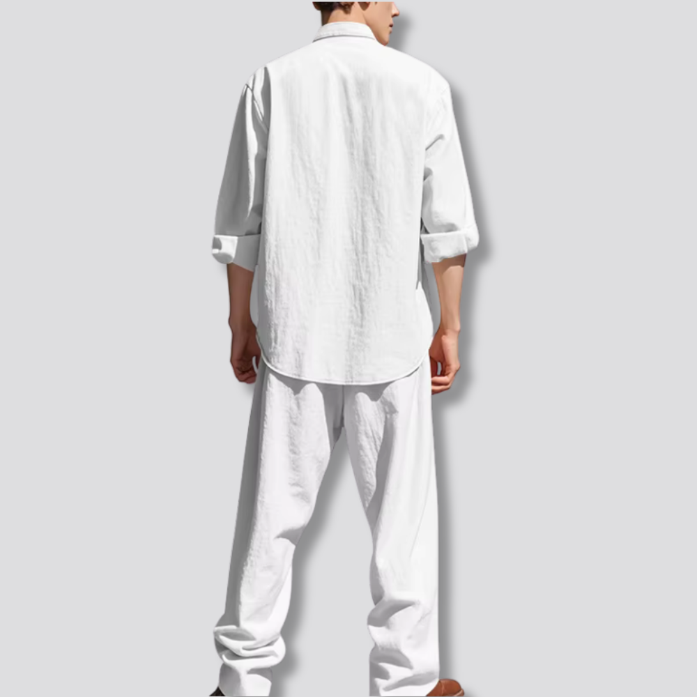 Sergio - Men's Breathable Shirt and Pants Set