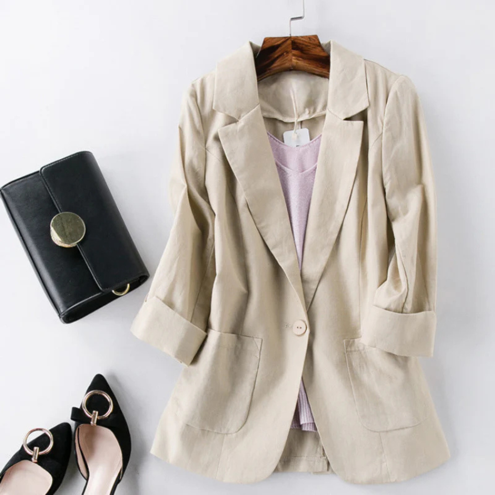 Giulia Linen Blazer