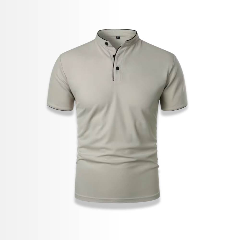 Aristide - Stand-up Collar Polo