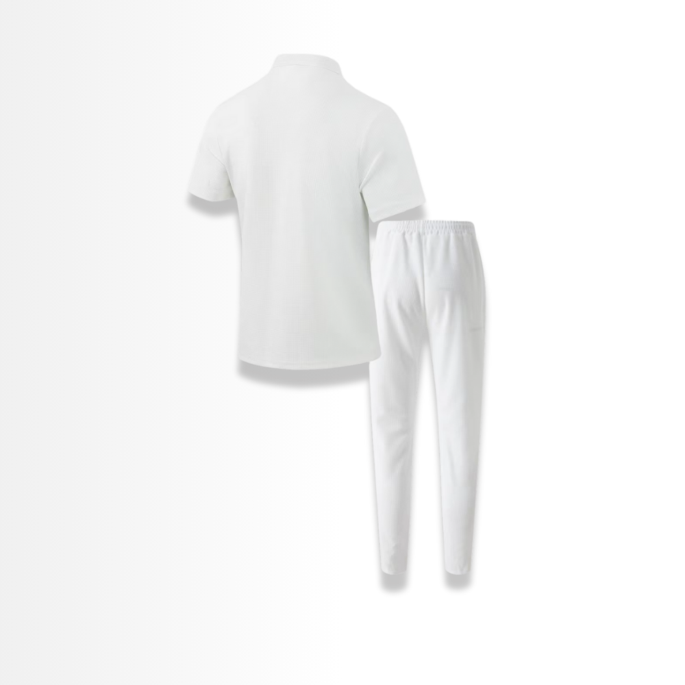Luigi - Men's Waffle Shirt and Pants Set