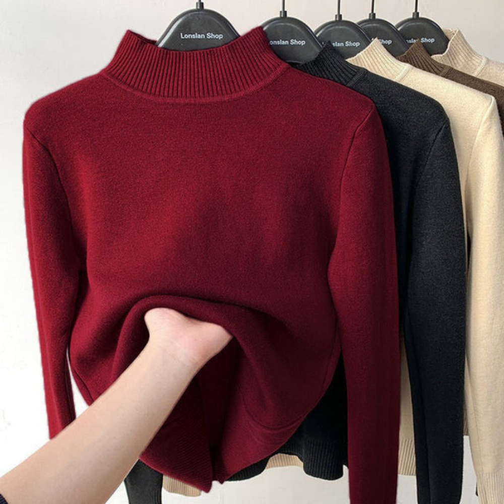 Alice - Luxe Turtleneck Sweater