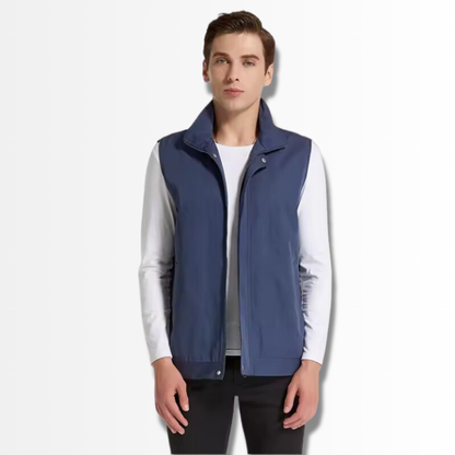 Fabio - Solid Zipper Vest