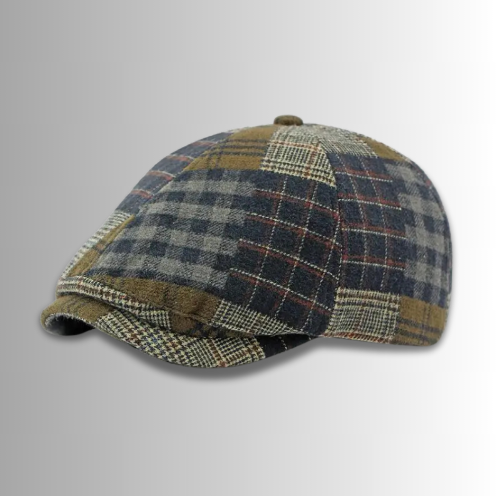 Sicilia - Patchwork Tweed Cap