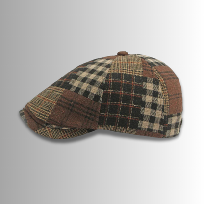 Sicilia - Patchwork Tweed Cap