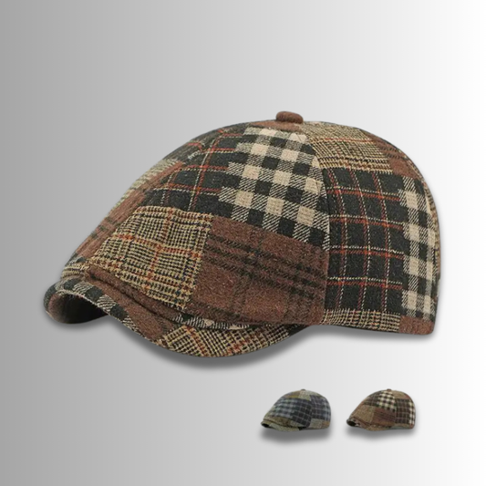 Sicilia - Patchwork Tweed Cap