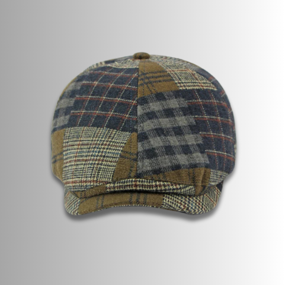 Sicilia - Patchwork Tweed Cap