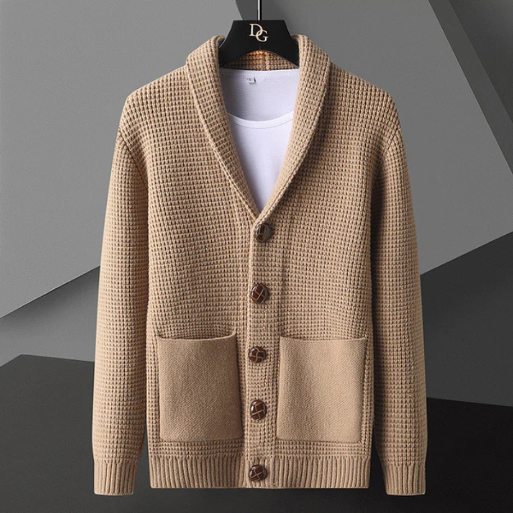 Domenico - Cable Wool Cardigan