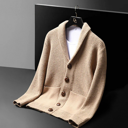 Domenico - Cable Wool Cardigan