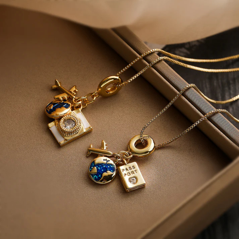 Firenze - World Travel Charm Necklace