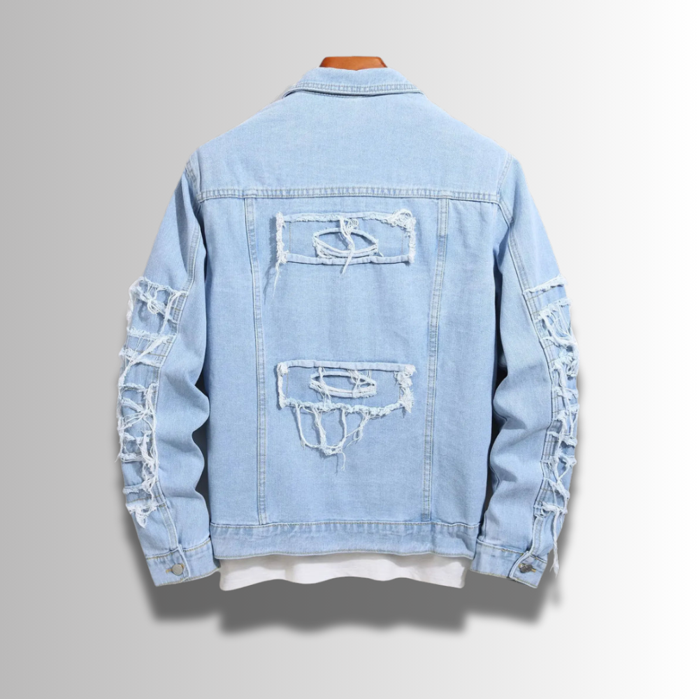 Francesco - Ripped Denim Jacket