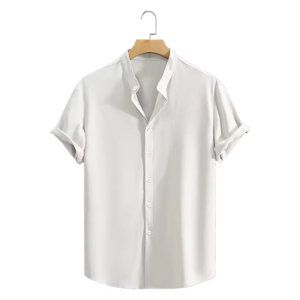 Alessandro - Premium Stand Collar Shirt