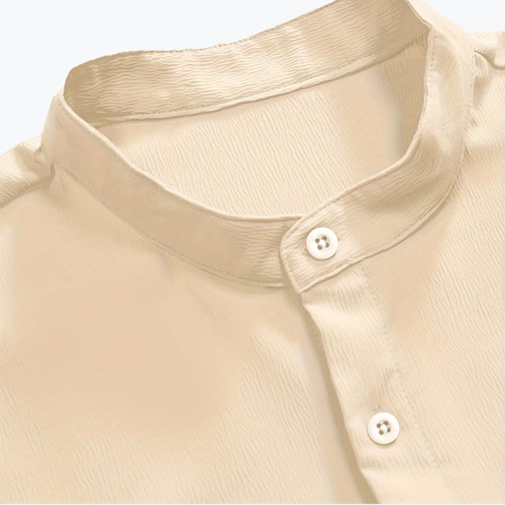 Alessandro - Premium Stand Collar Shirt