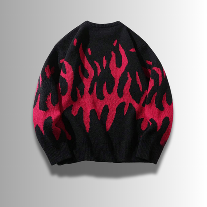 Manfredi - Flame Crewneck Sweater