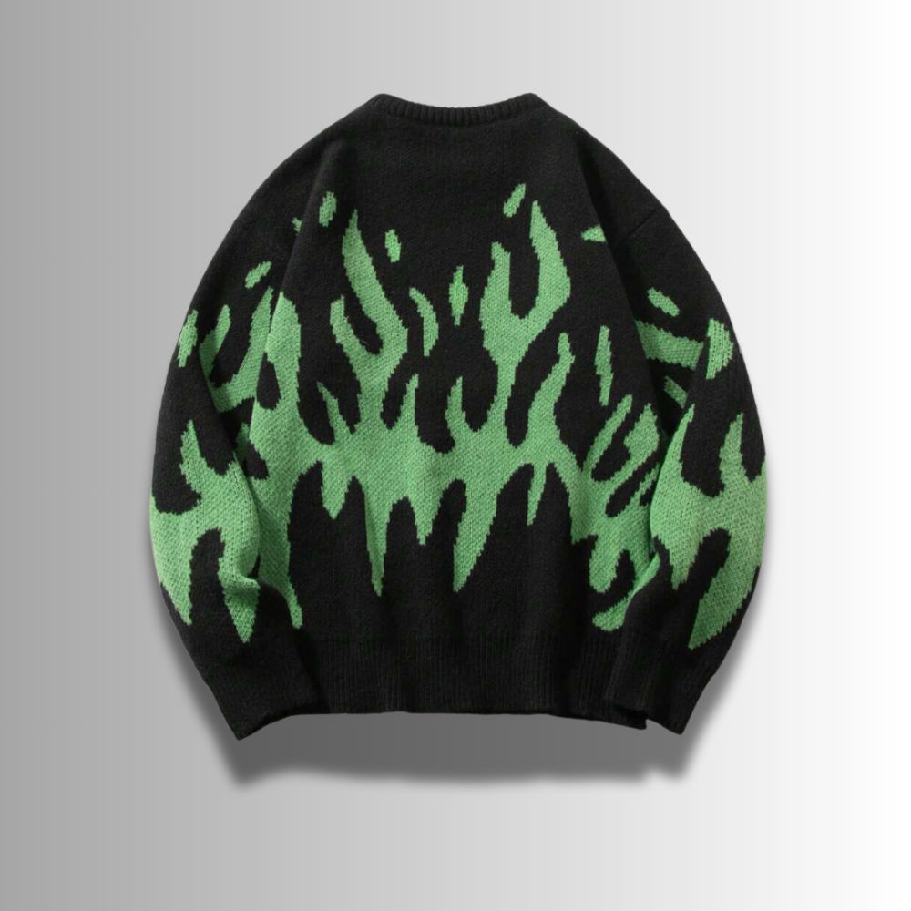 Manfredi - Flame Crewneck Sweater