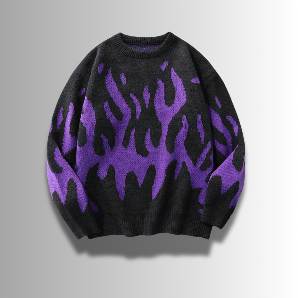 Manfredi - Flame Crewneck Sweater