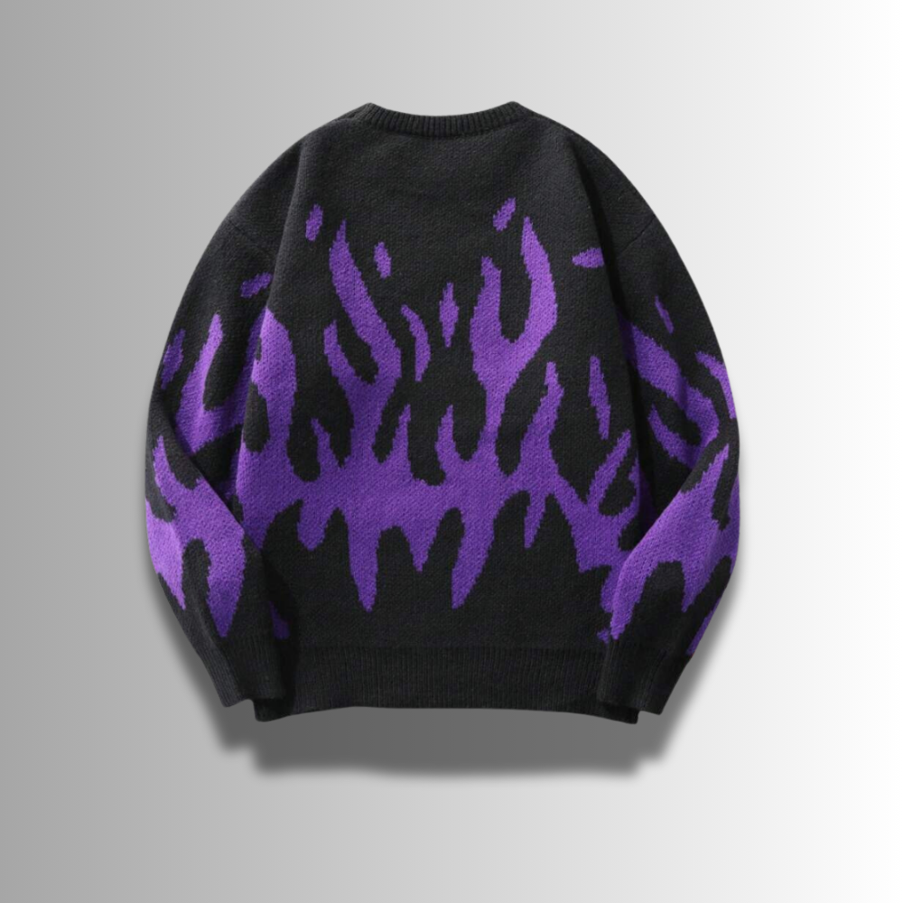 Manfredi - Flame Crewneck Sweater