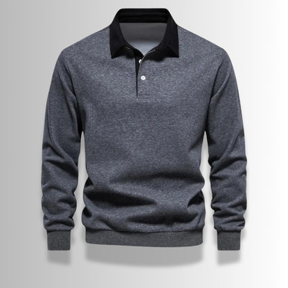 Andrea - Collins Polo Collar Sweater
