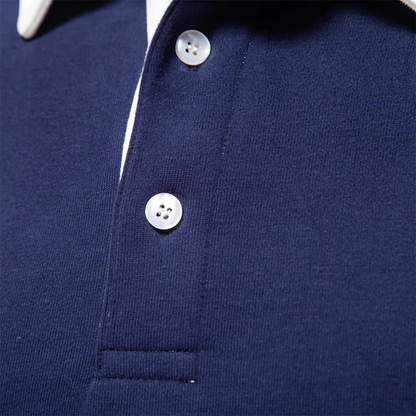 Andrea - Collins Polo Collar Sweater