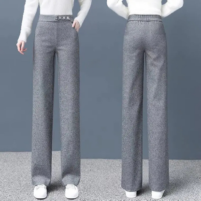 Serena - Premium Herringbone Pants