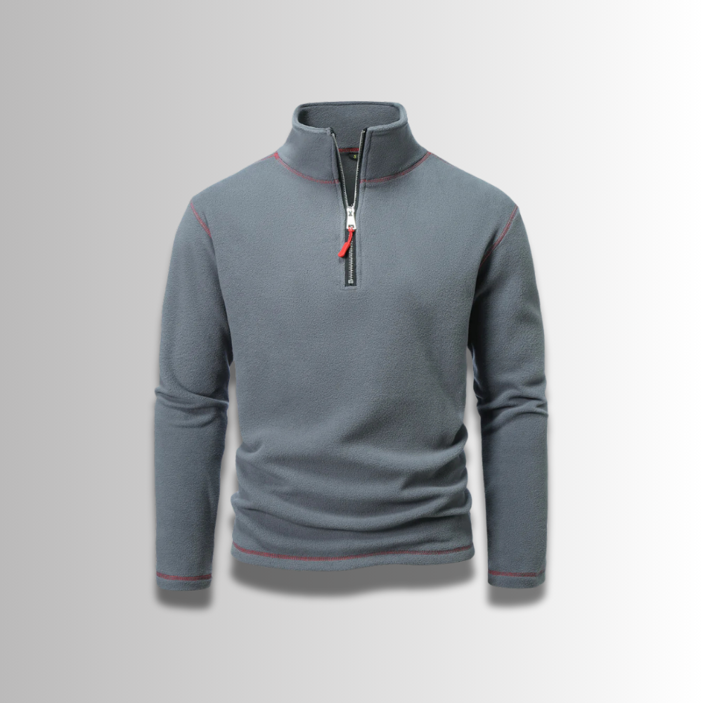 Carlo - Quarter Zip Sweater