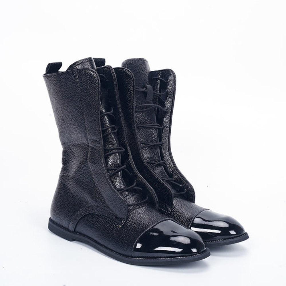 Milano - Capstone Patent Leather Boots