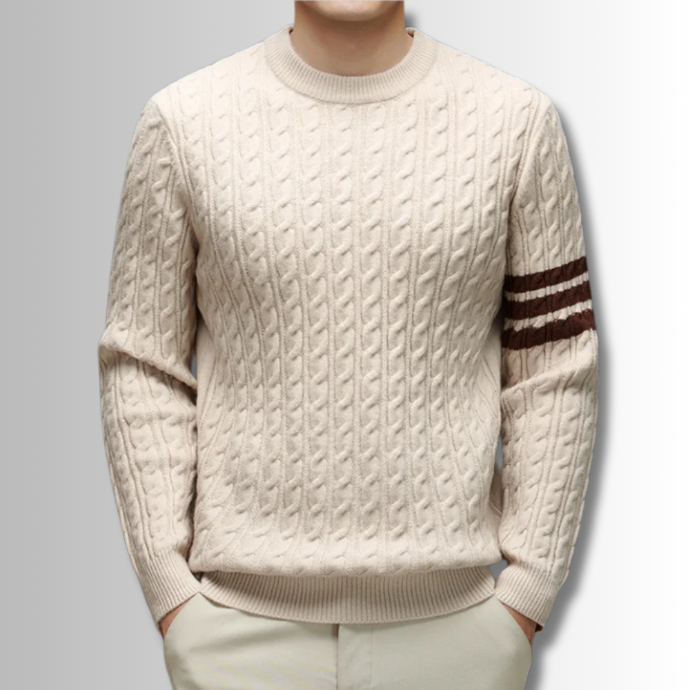 Mario - Soft Braid Sweater