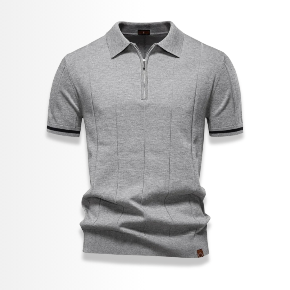 Ottaviano - Quarter Zip Polo