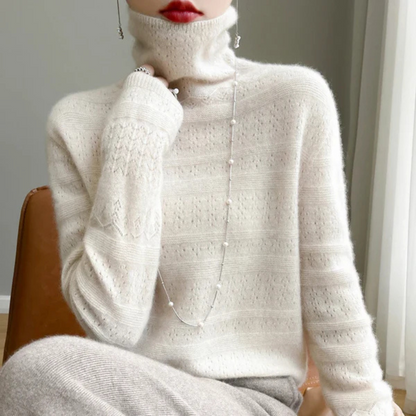 Serena - Wool Turtleneck Sweater