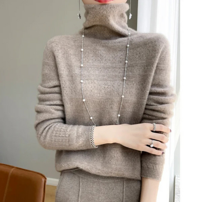 Serena - Wool Turtleneck Sweater