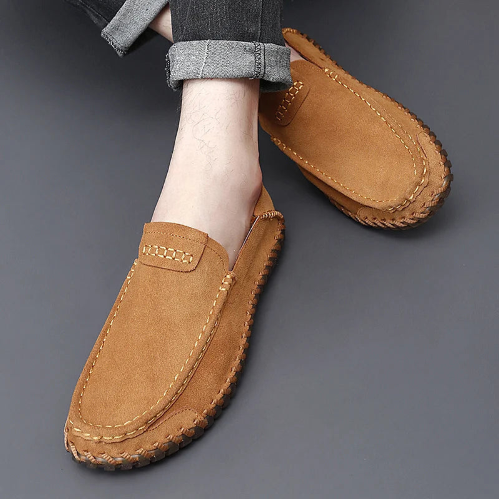 Cesare - Camoscio Loafers