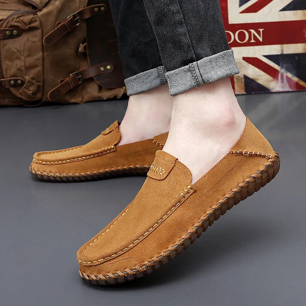 Cesare - Camoscio Loafers