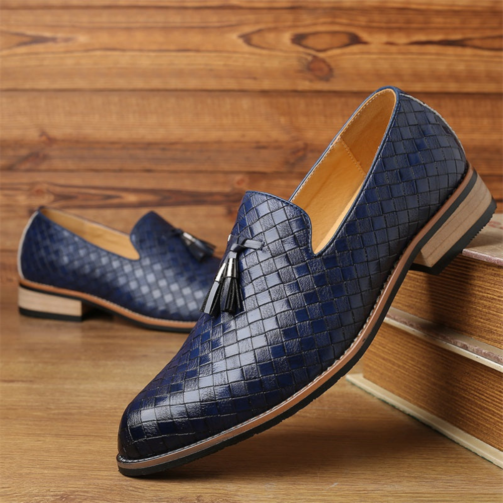 Valentino Valtieri Leather Loafers
