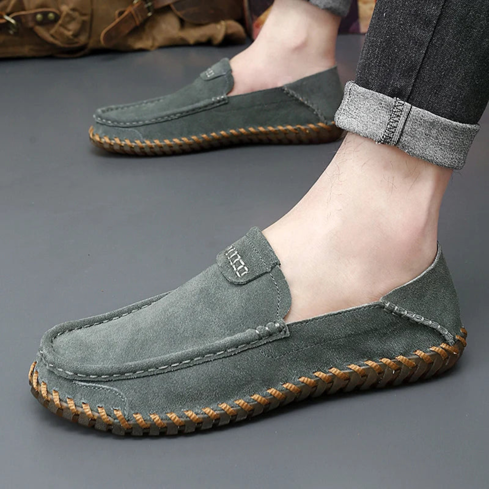 Cesare - Camoscio Loafers