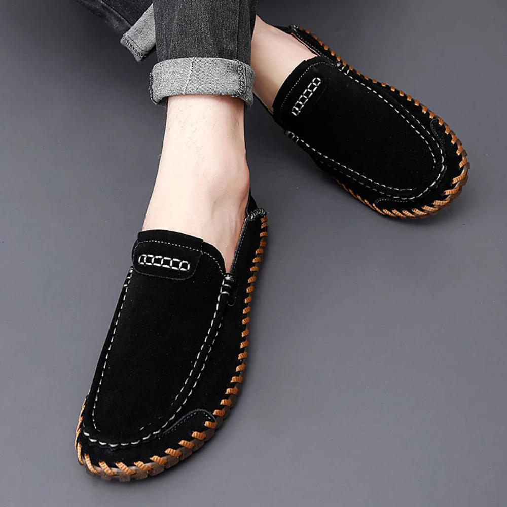 Cesare - Camoscio Loafers