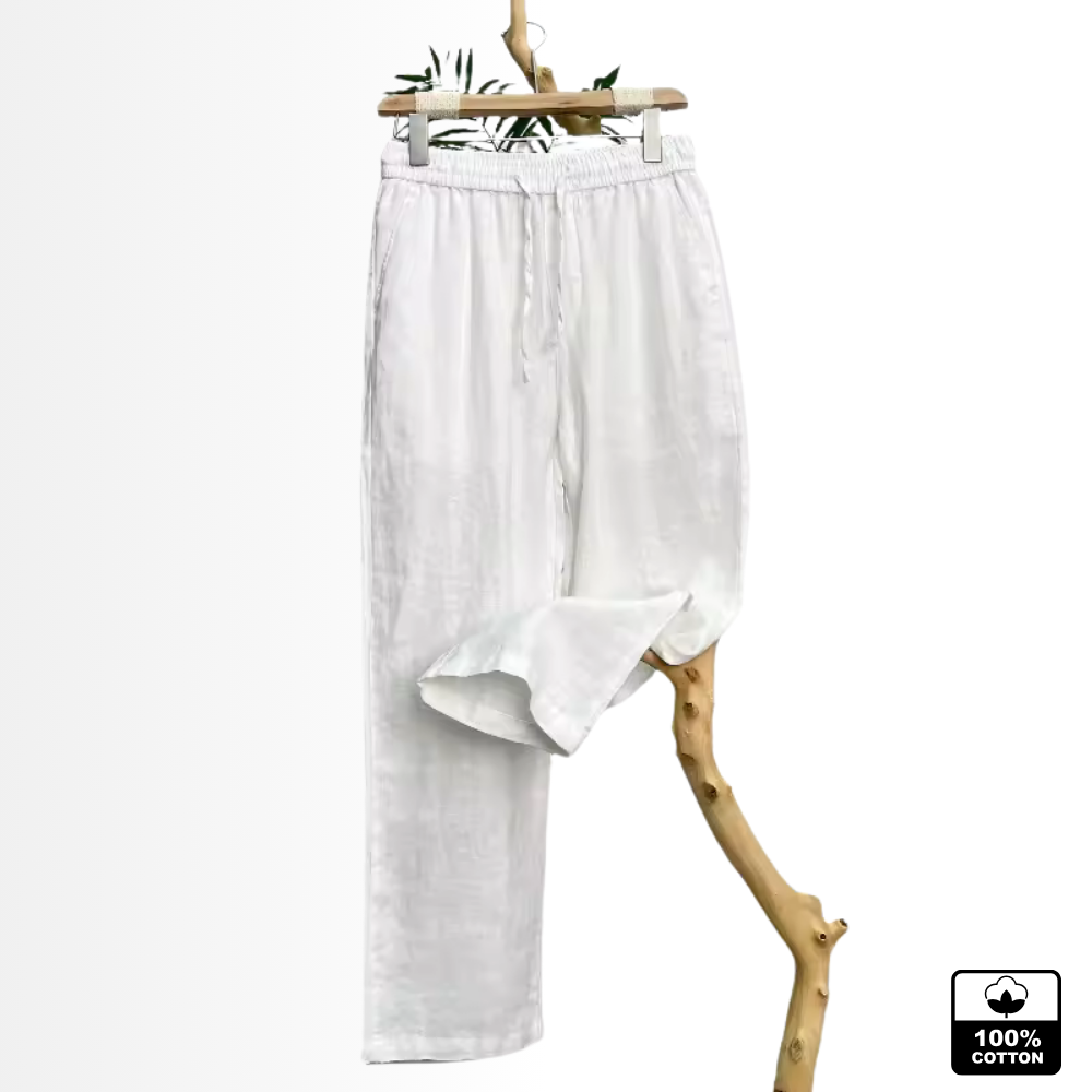 Luca - Men's 100% Fresh Cotton Trousers
