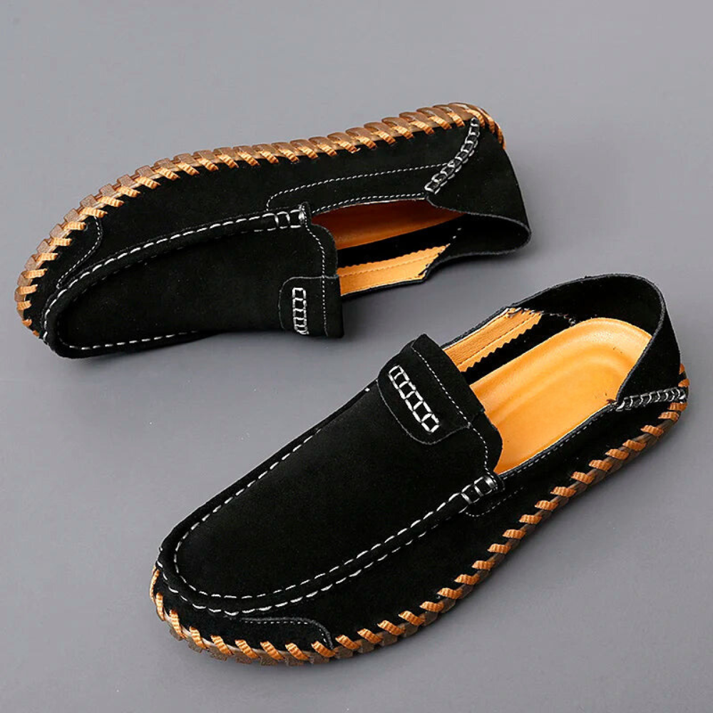 Cesare - Camoscio Loafers