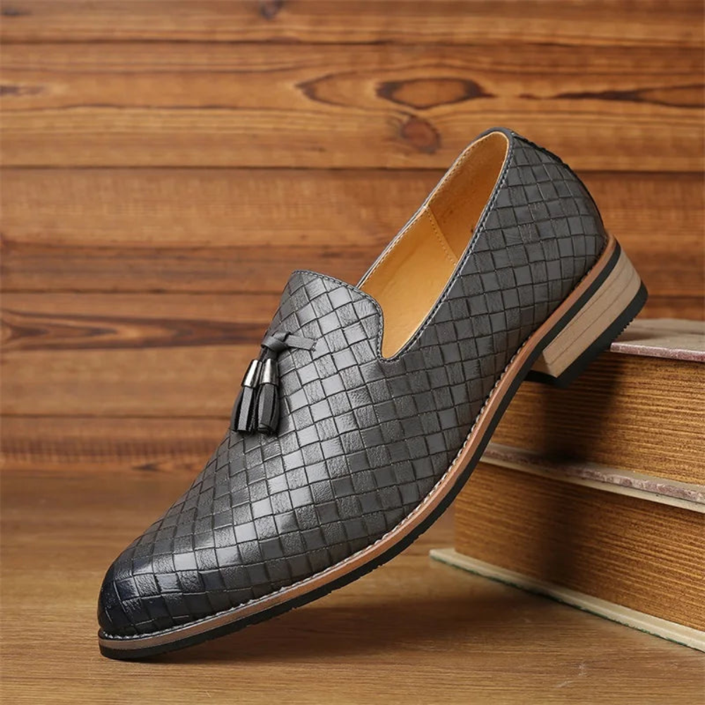Valentino Valtieri Leather Loafers