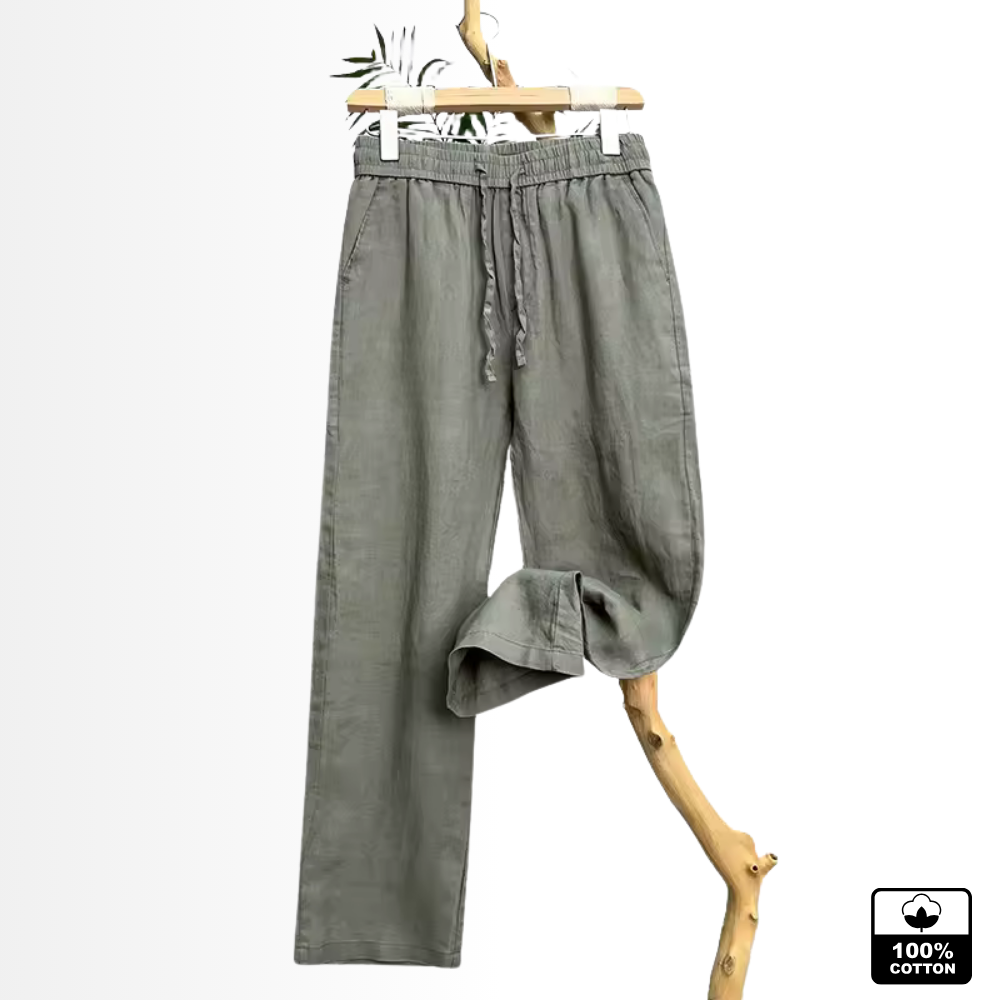 Luca - Men's 100% Fresh Cotton Trousers