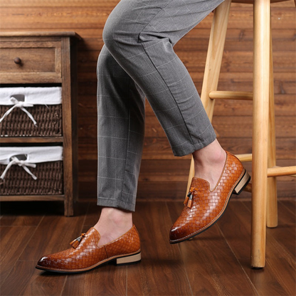 Valentino Valtieri Leather Loafers